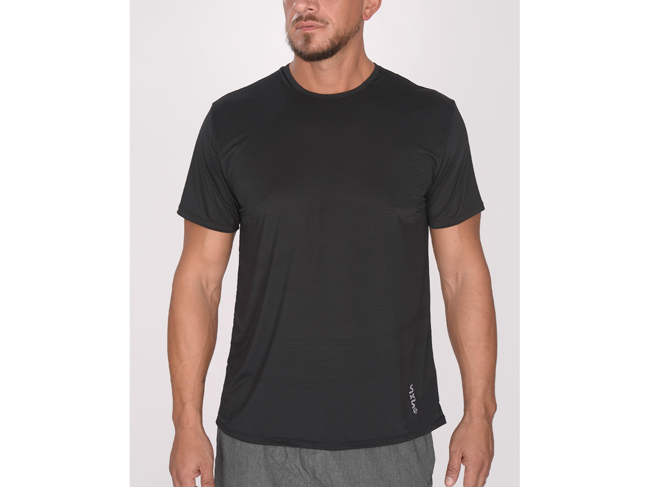 REMERA UNISEX POLIESTER TRAMADO