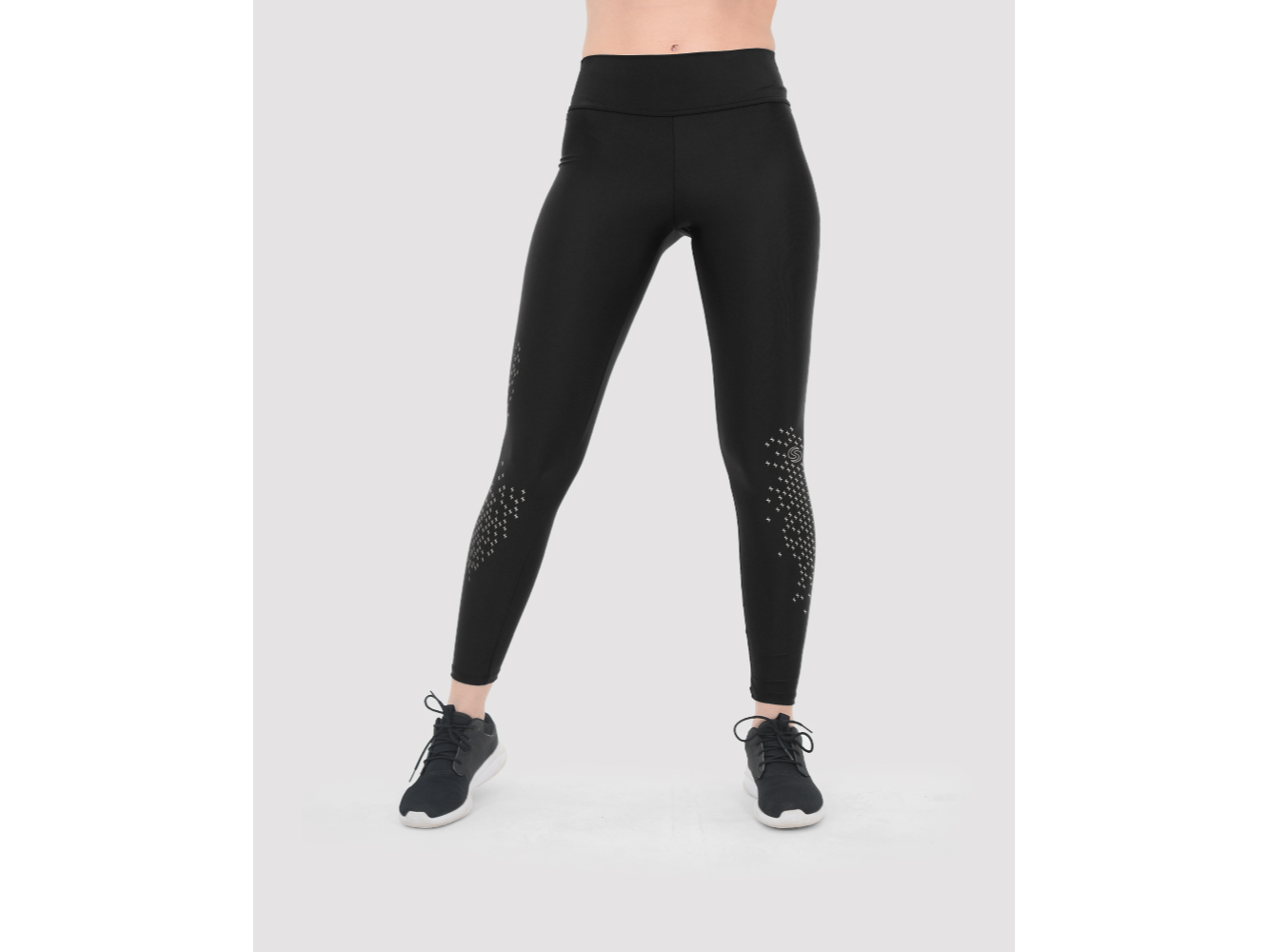 CALZA LYCRA FAJA NEGRA