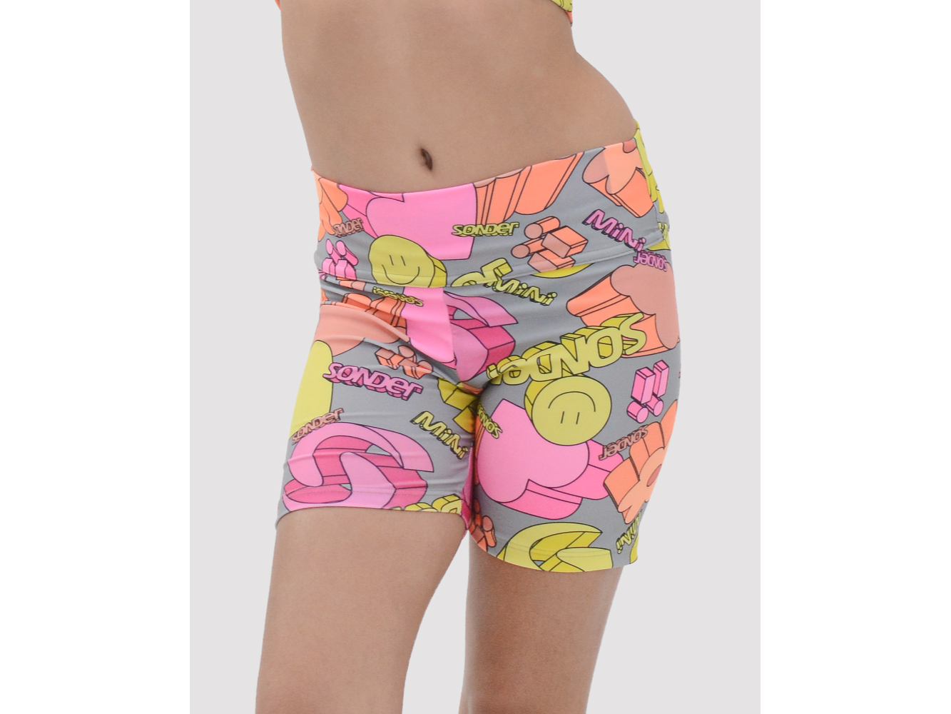 CICLISTA CORTA LYCRA ESTAMPADA