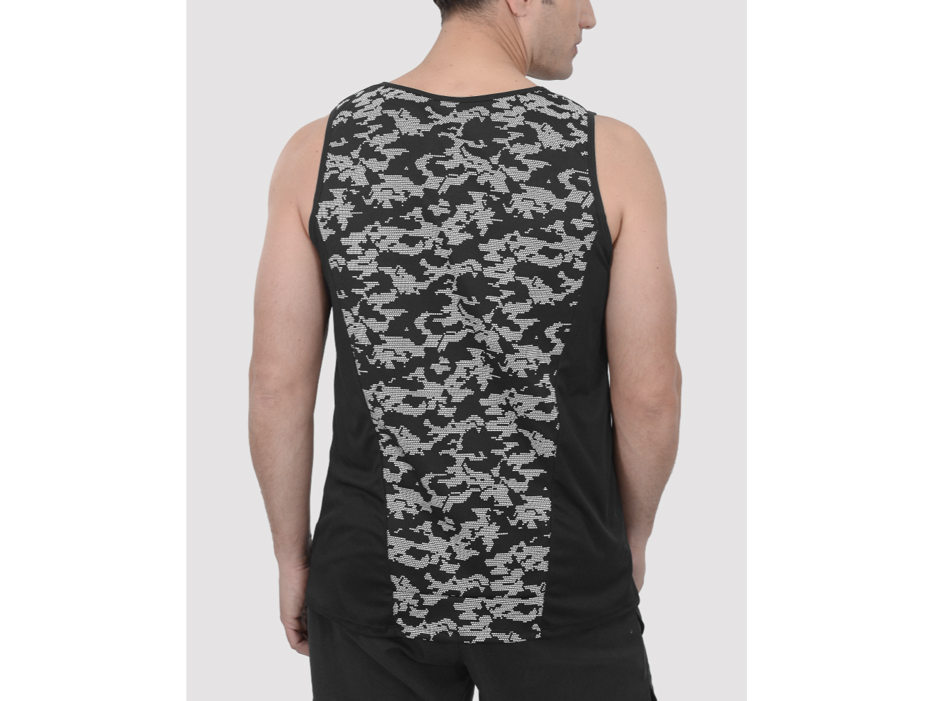 MUSCULOSA POLIESTER CON REFLECTIVO