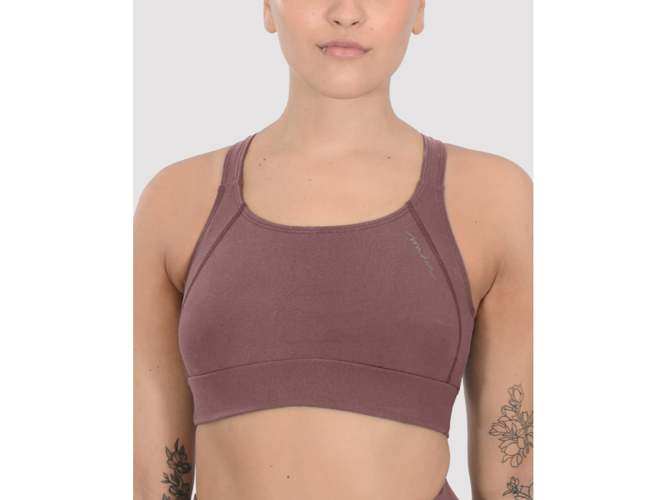TOP LYCRA OPACA ESPALDA CRUZADA