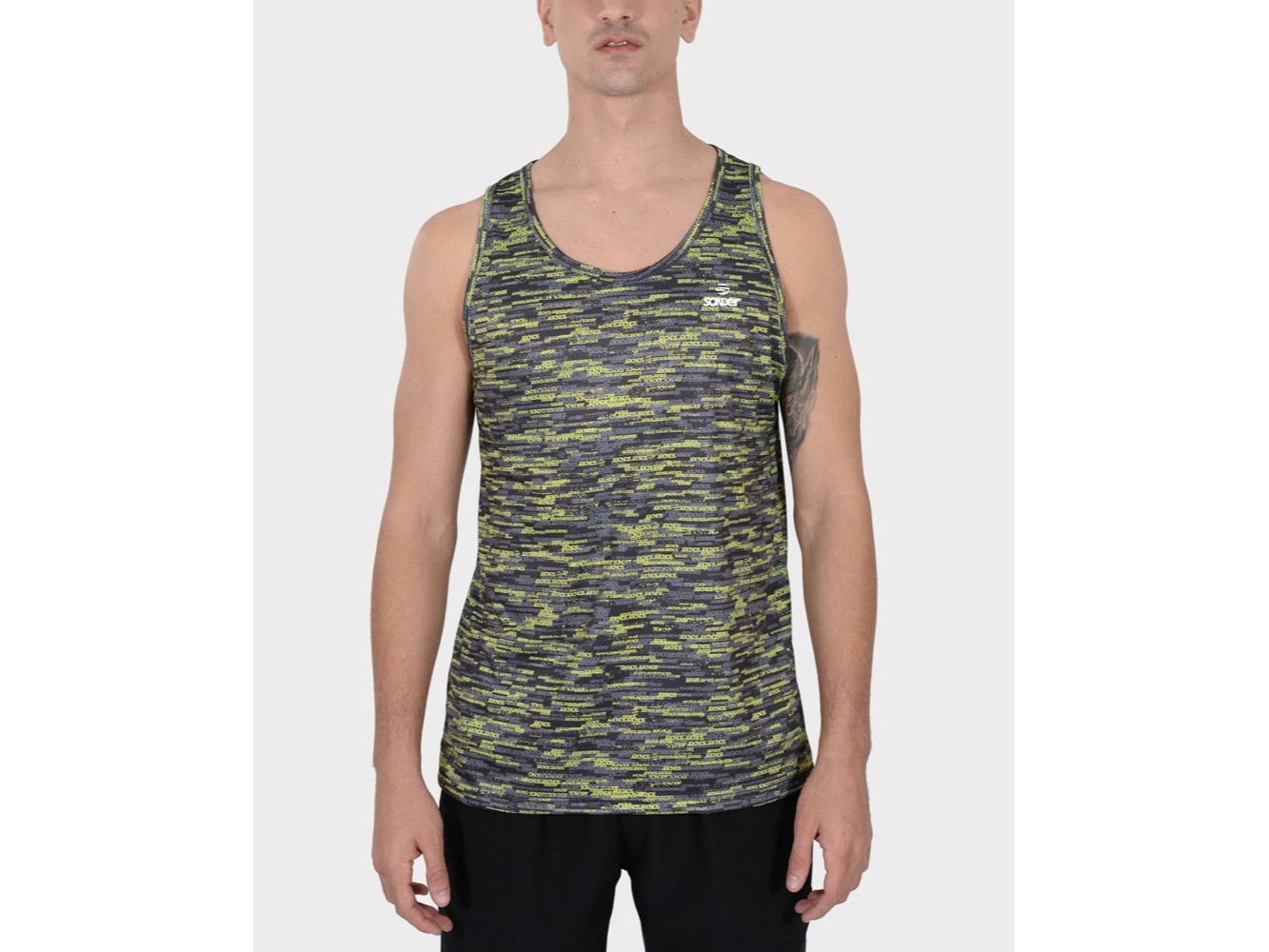 MUSCULOSA POLIESTER ESTAMPADO