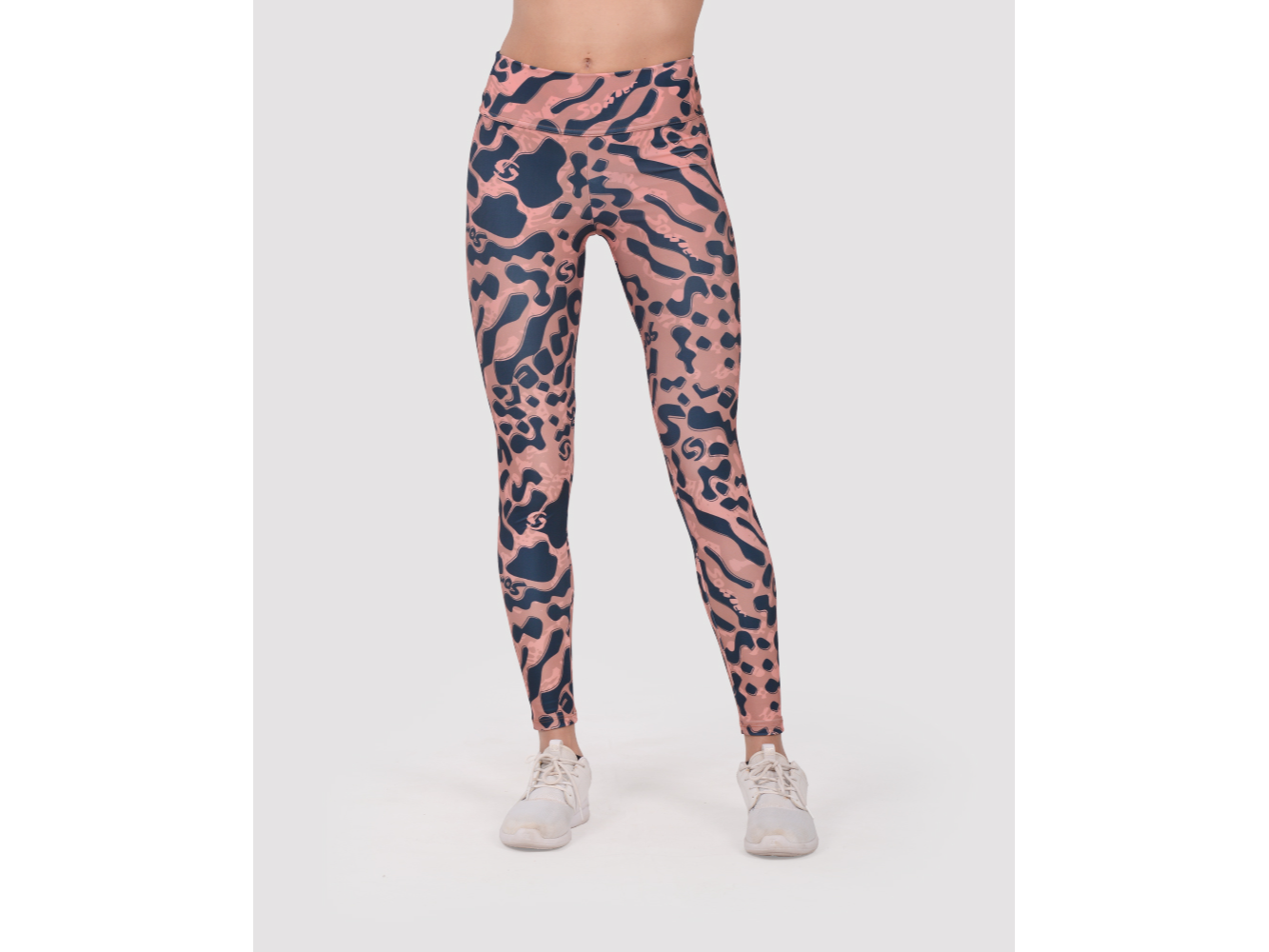 CALZA LYCRA FAJA ESTAMPADA