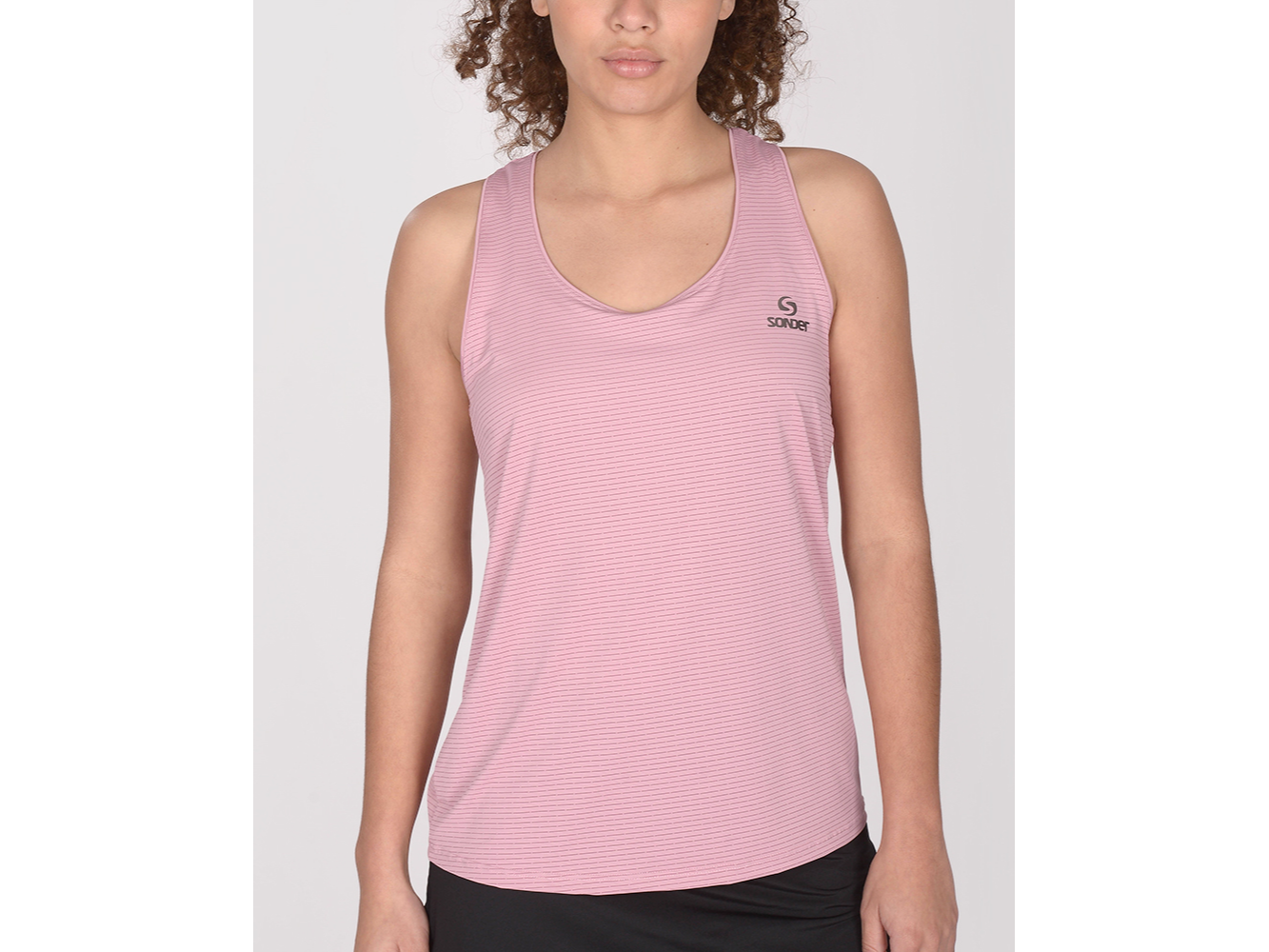 MUSCULOSA POLIESTER TRAMADO