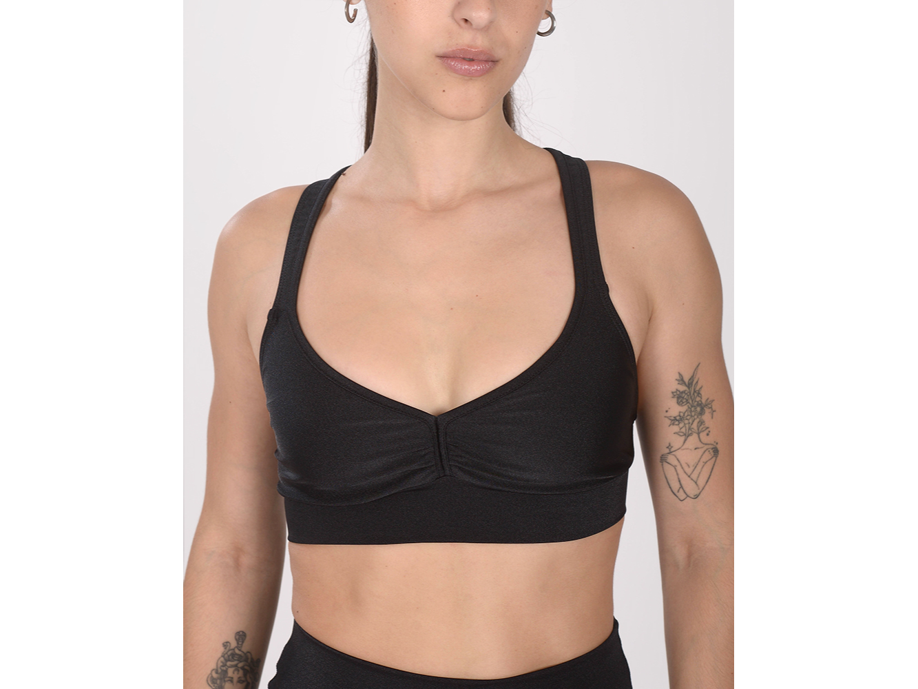 TOP COMPETICION LYCRA METALIZADA