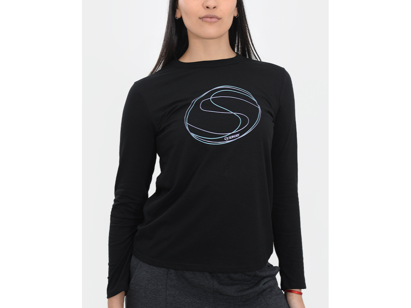 REMERA MANGA LARGA DAMA JERSEY