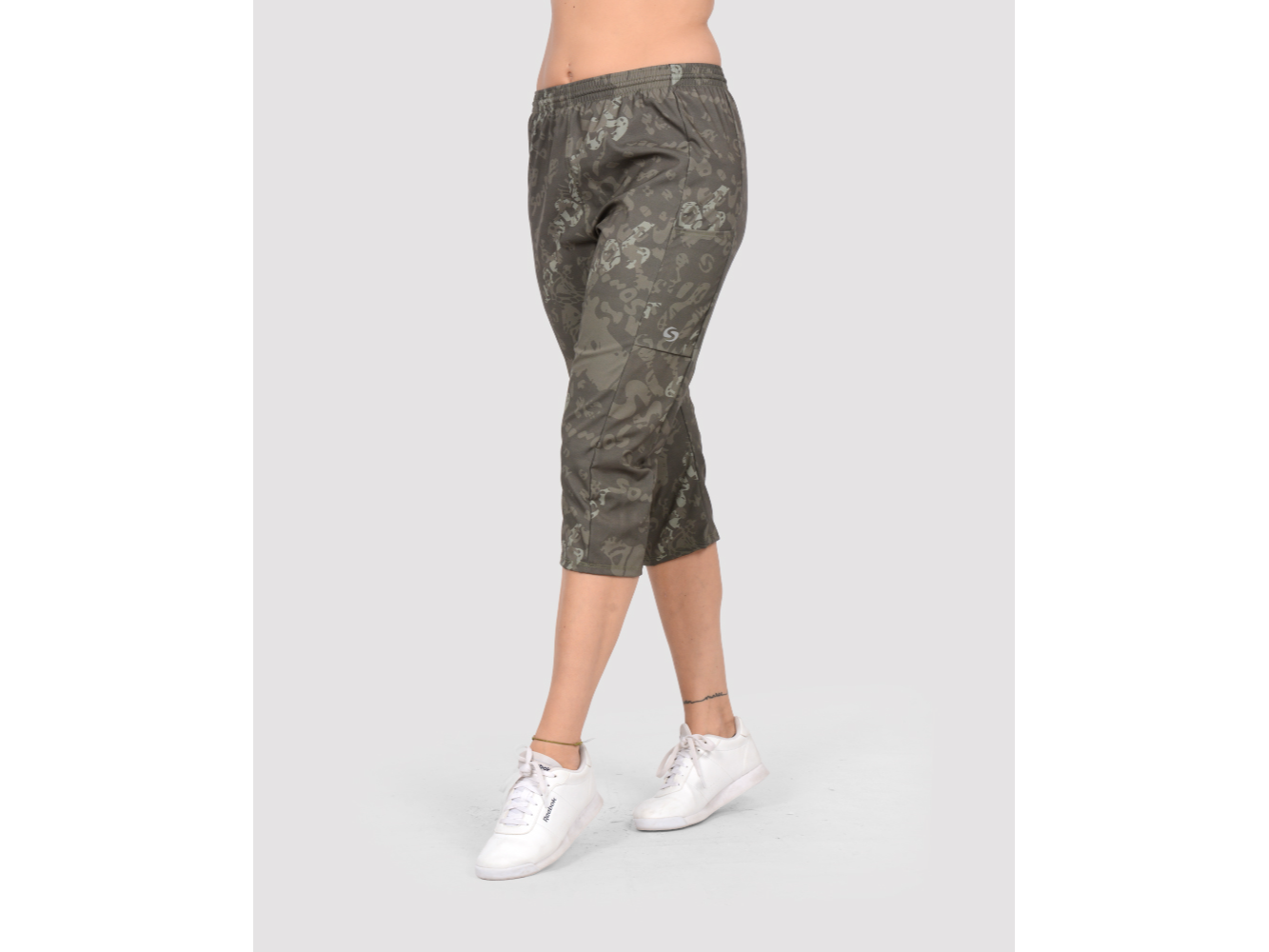 PANTALON CAPRI MICROFIBRA ELASTIZADA