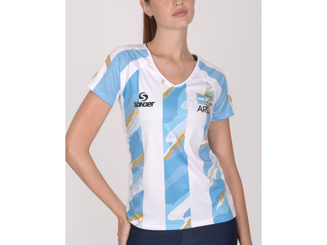 REMERA  CLÀSICA ARG TRAMO