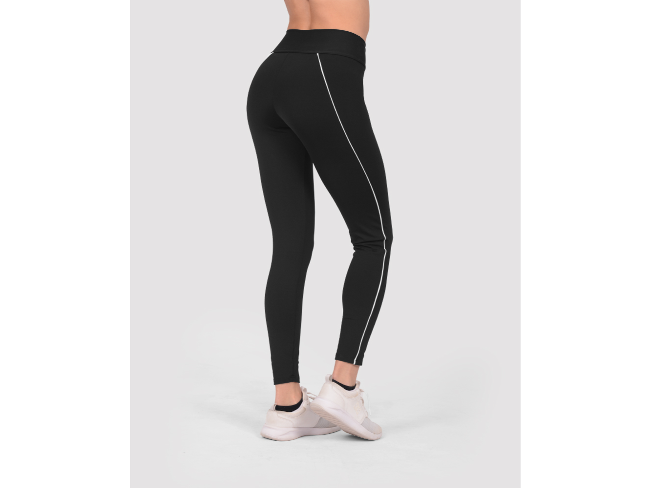 CALZA LYCRA OPACA CON FAJA