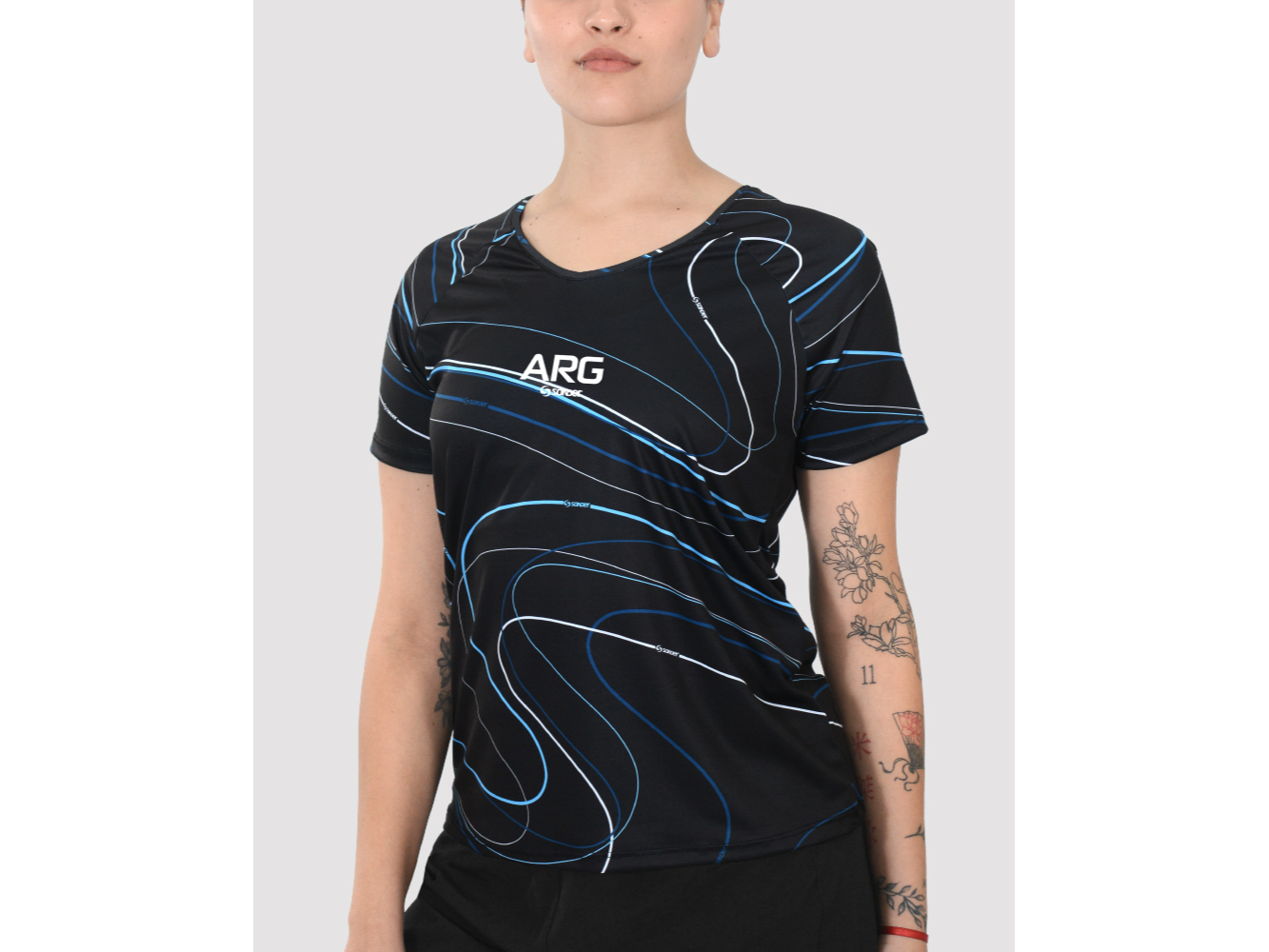 REMERA DAMA ARG POLIESTER