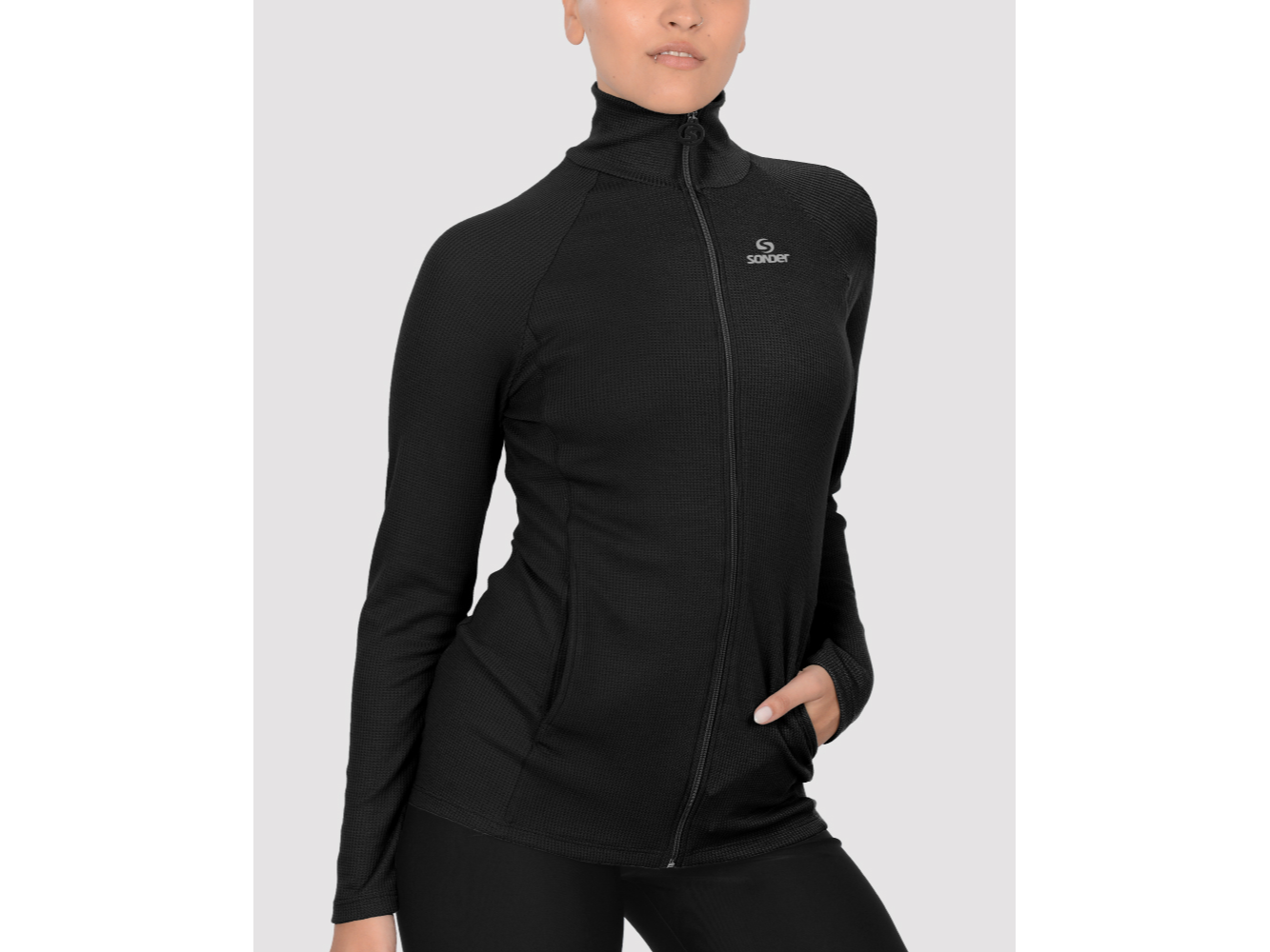 CAMPERA ENTALLADA WAFFLE