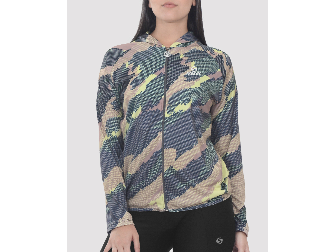 CAMPERA POLIESTER ESTAMPADO