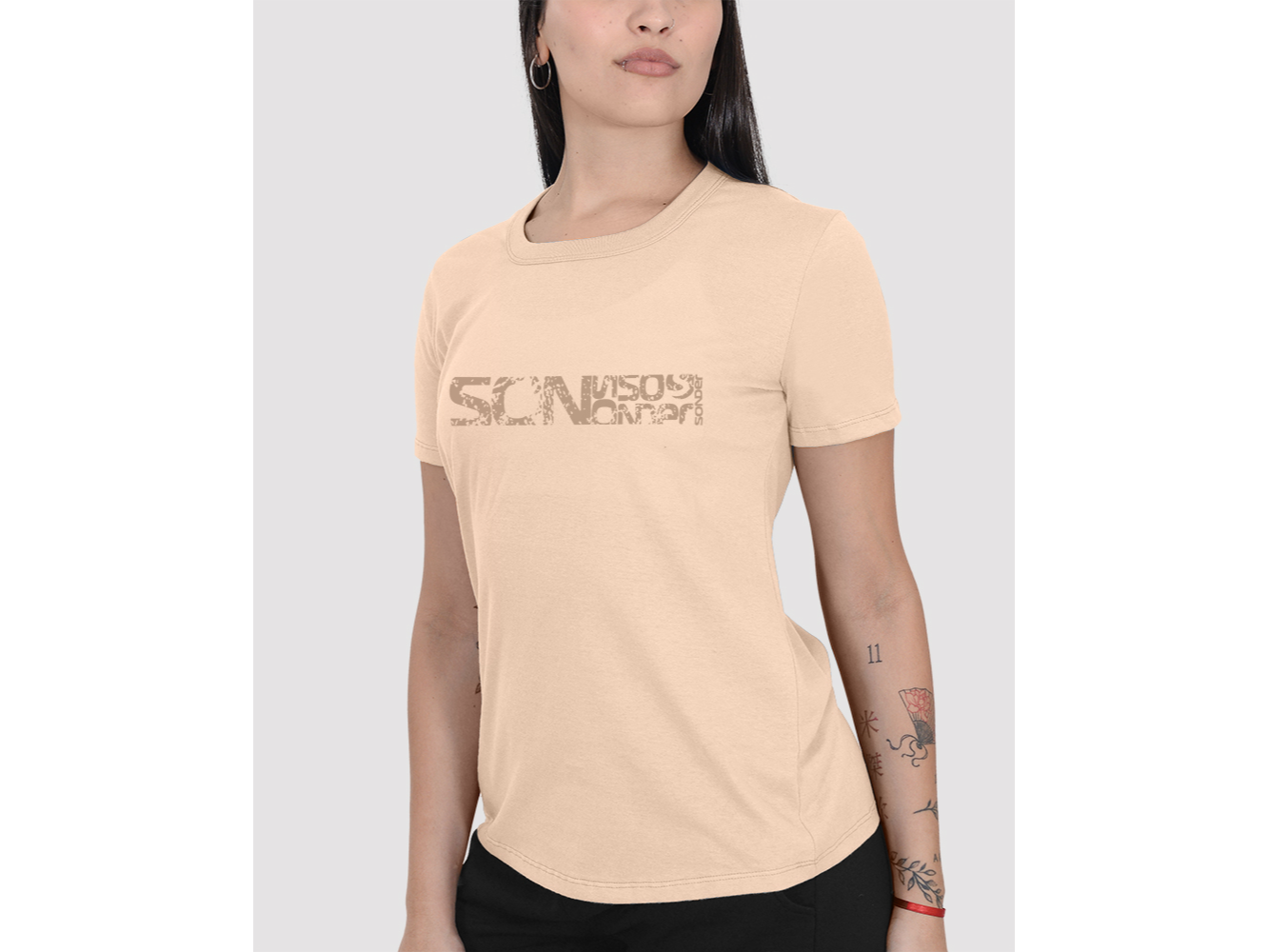 REMERA DAMA CLÁSICA JERSEY LIVIANO