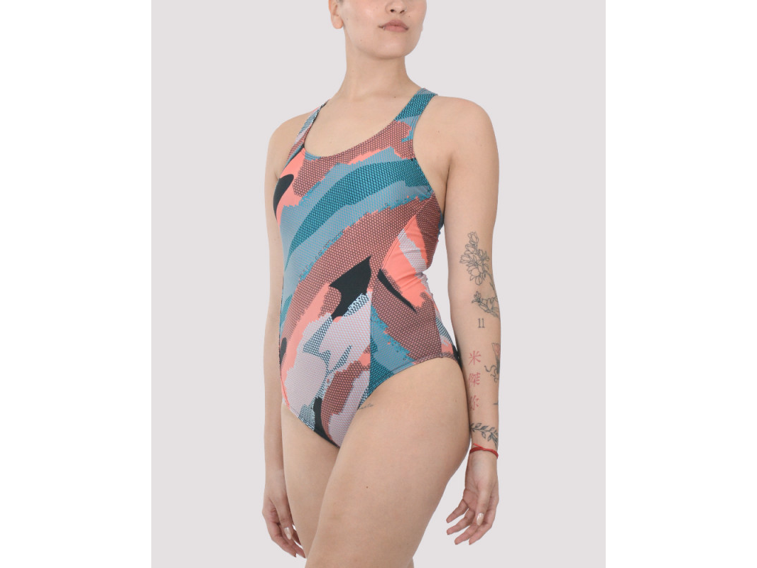MALLA NATACIÒN CERRADA LYCRA ESTAMPADA