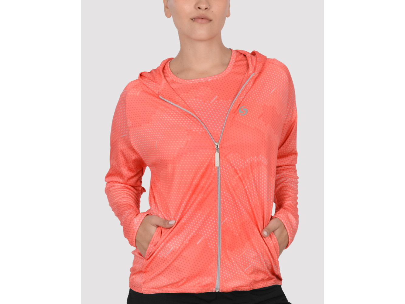 CAMPERA POLIESTER ESTAMPADO