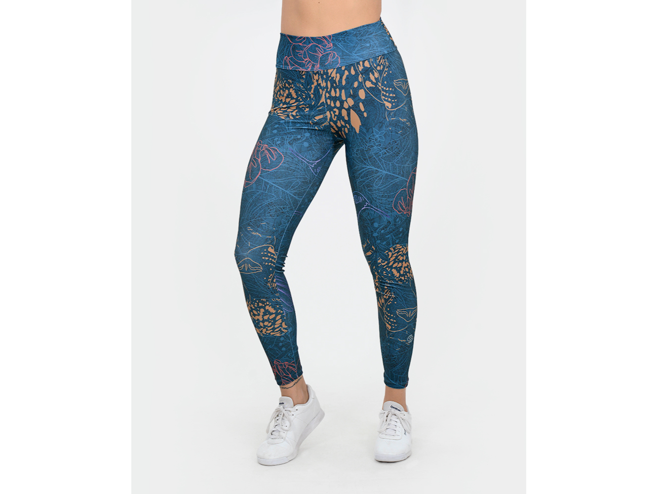 CALZA LYCRA FAJA ESAMPADA