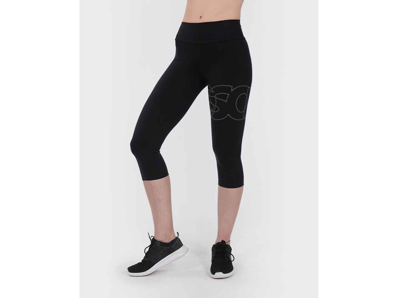 PESCADORA SUPPLEX NEGRA CON ESTAMPA