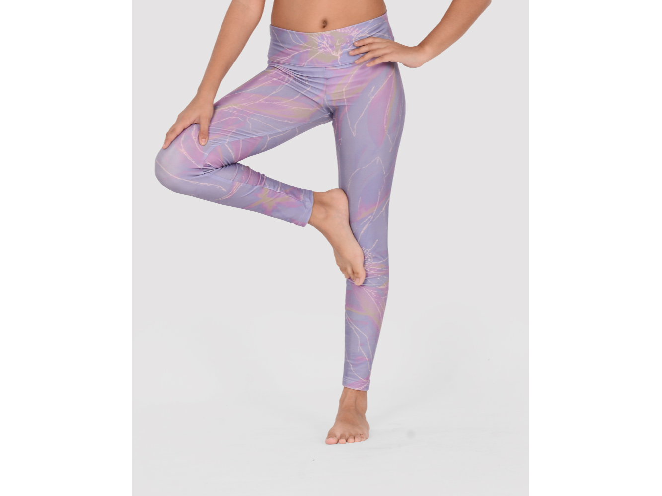 CALZA LARGA LYCRA ESTAMPADA