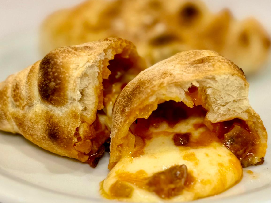 Chorizo y mozzarella