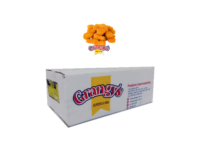 caja de patitas de pollo