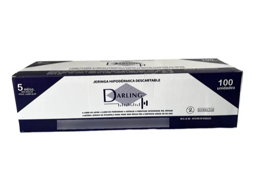 Jeringa 5cc x100