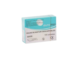 Hojas de bisturi Euromix N 10 x 100u