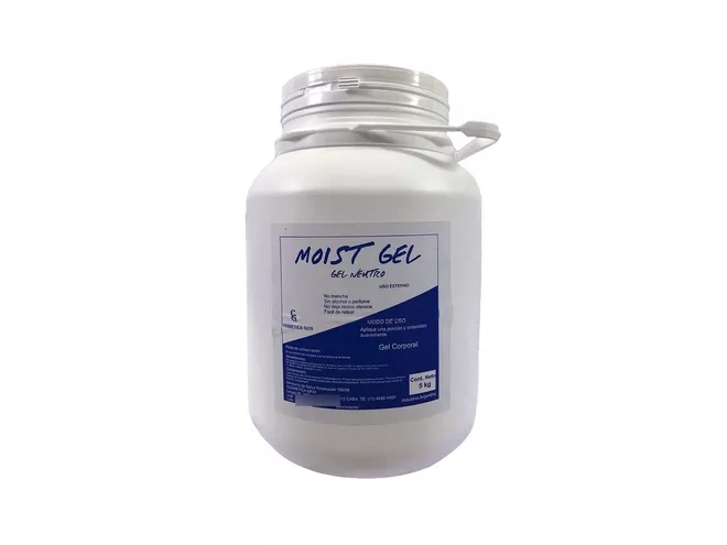 Gel neutro Moist 5kg ( Anmat)