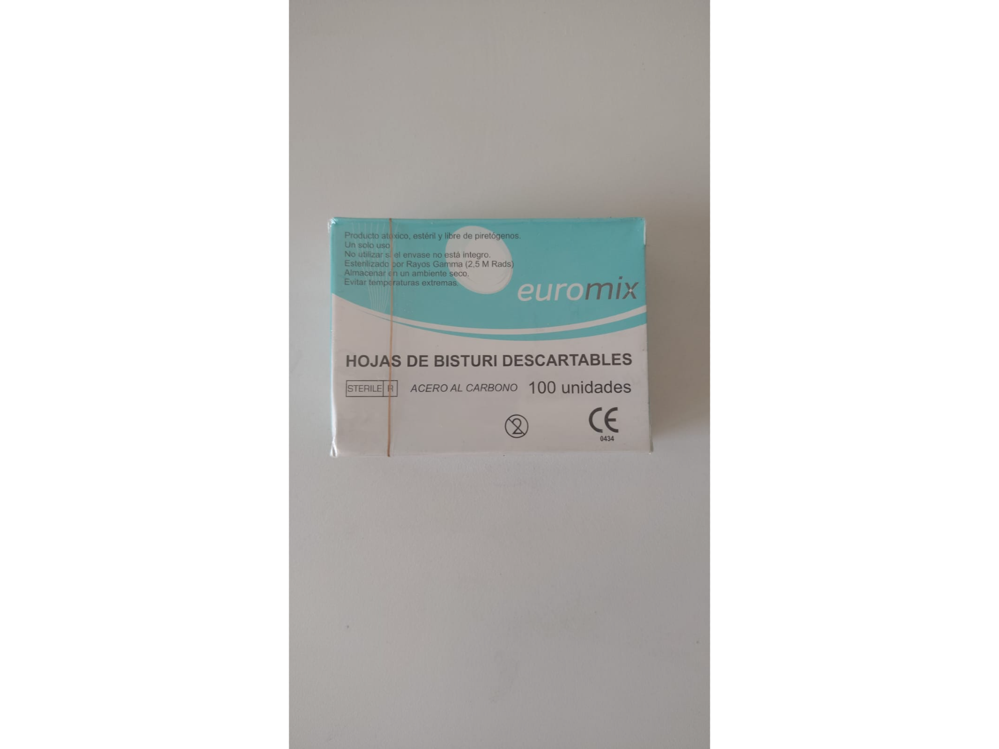 Hojas bisturi Euromix N 15 x 100 unidades