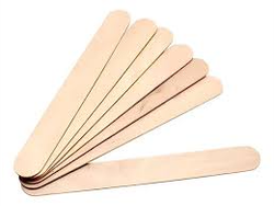 Bajalenguas de madera adulto x100