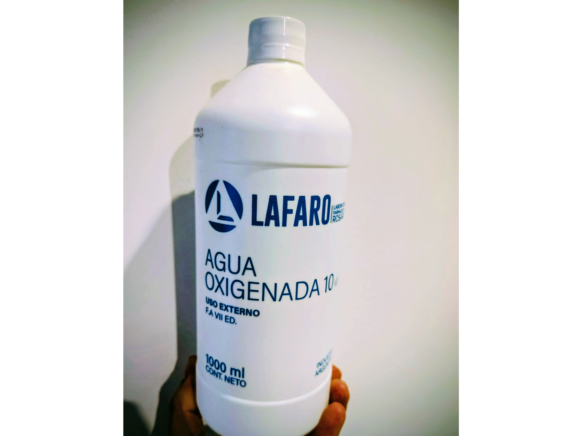 Agua oxigenada x 1 litro