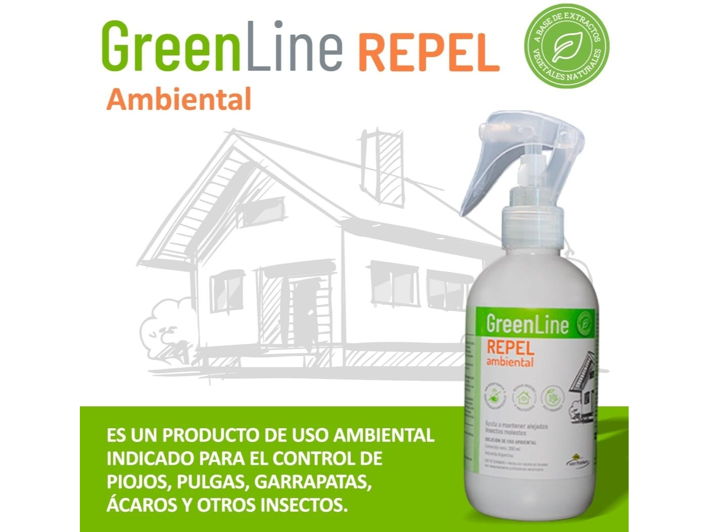 GreenLine Repel Ambiental x250ml