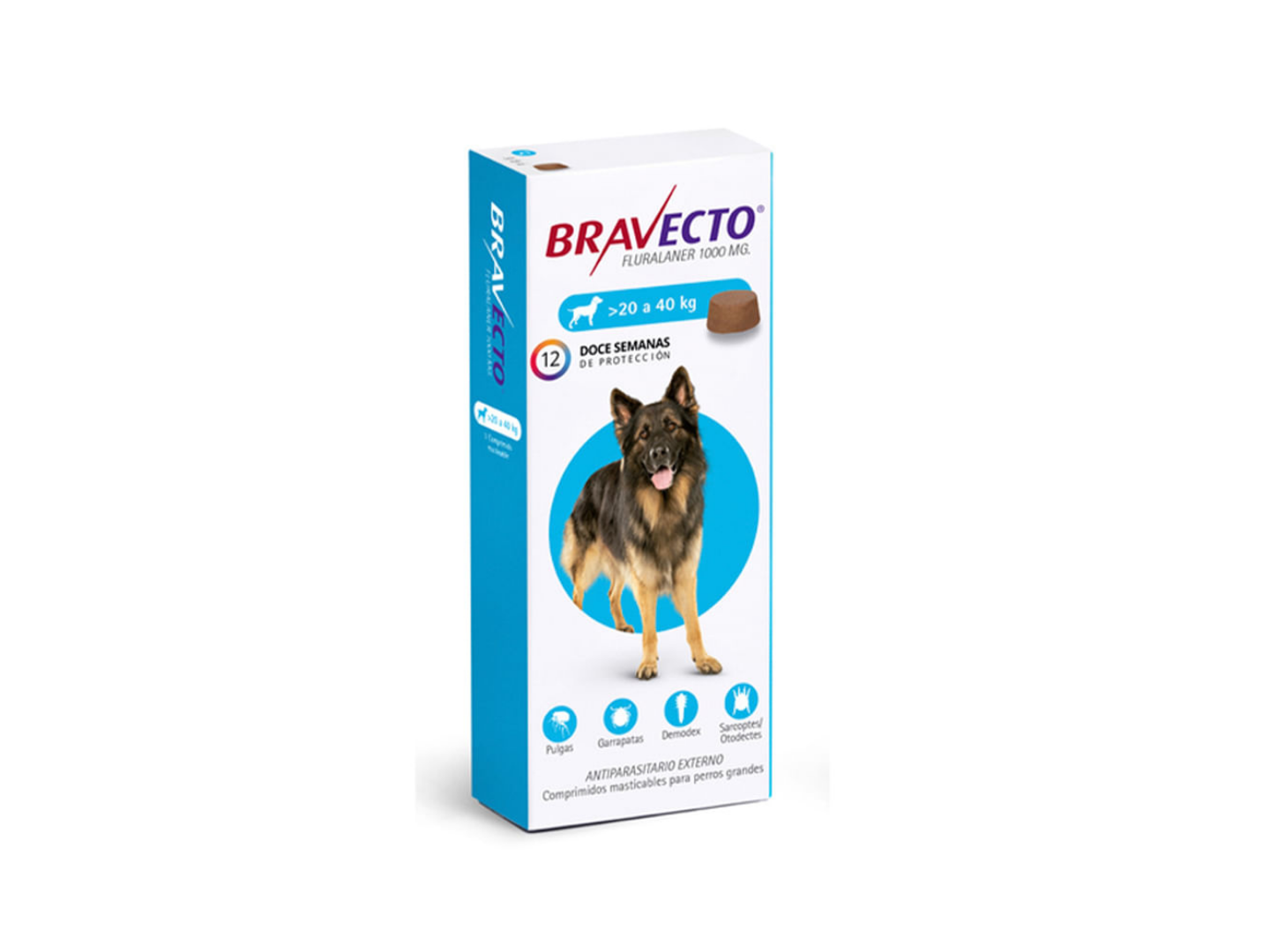 BRAVECTO 20 a 40KG