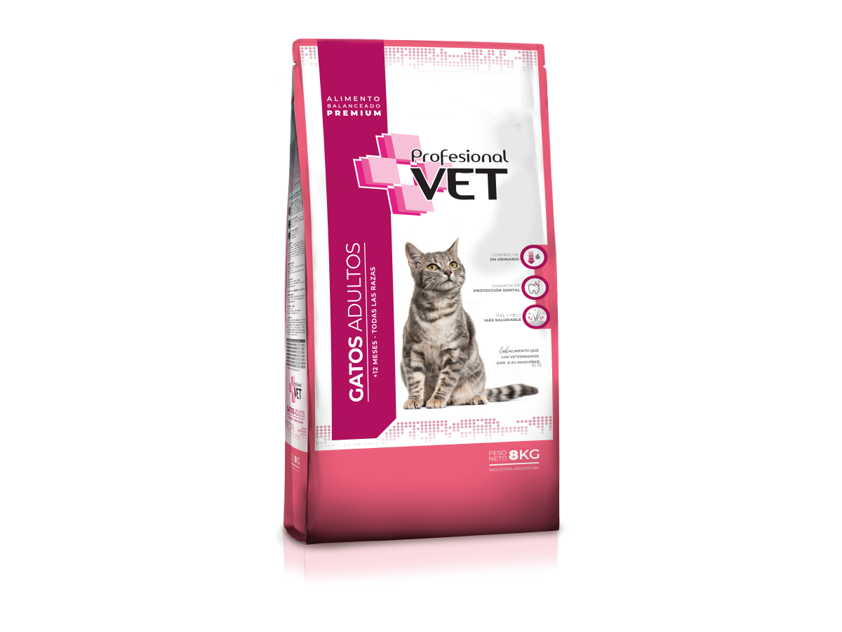 Profesional Vet Gatos Adultos x8KG + 2KG DE REGALO