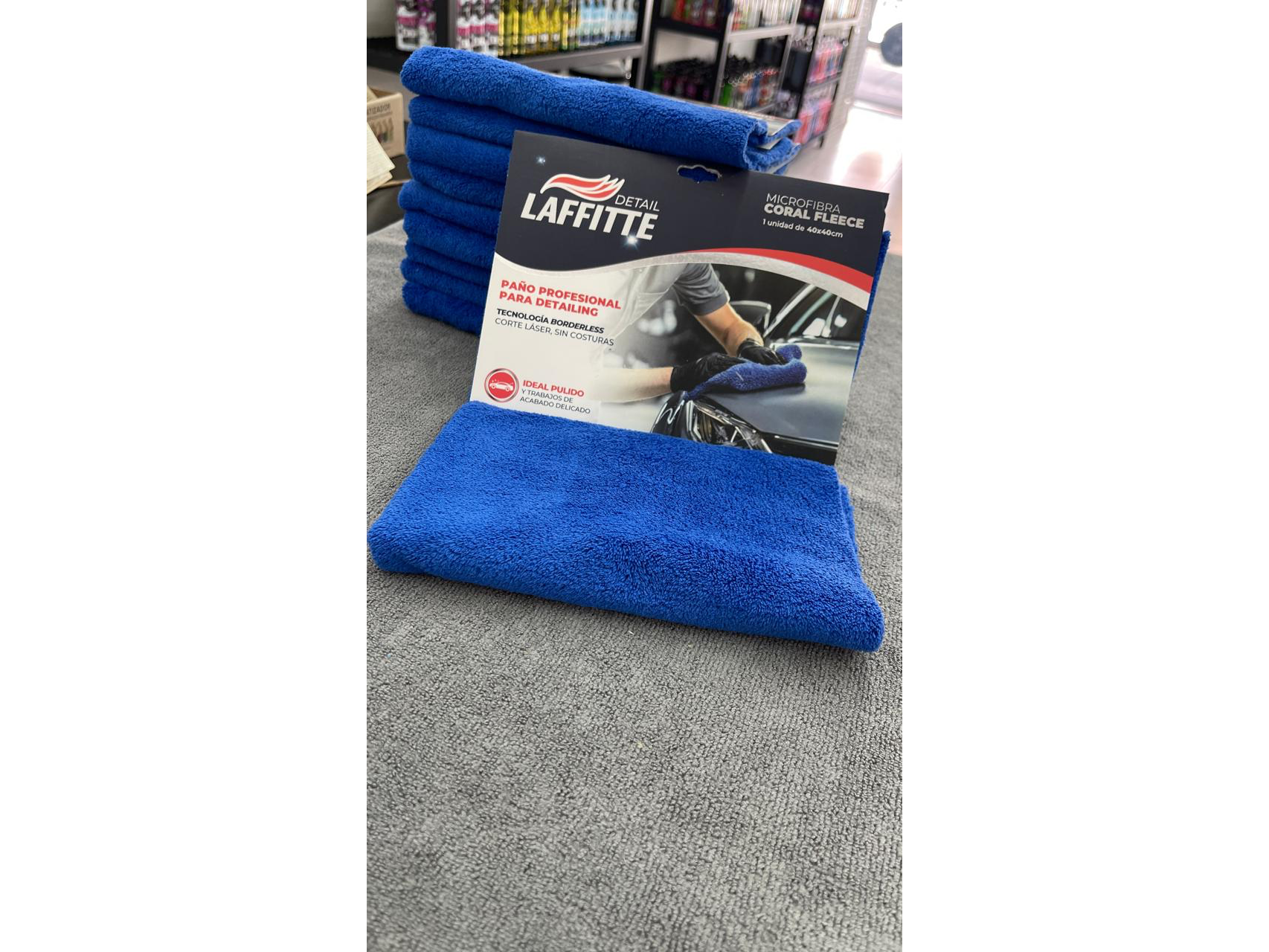 Micro 40 x 40 coral freece AZUL