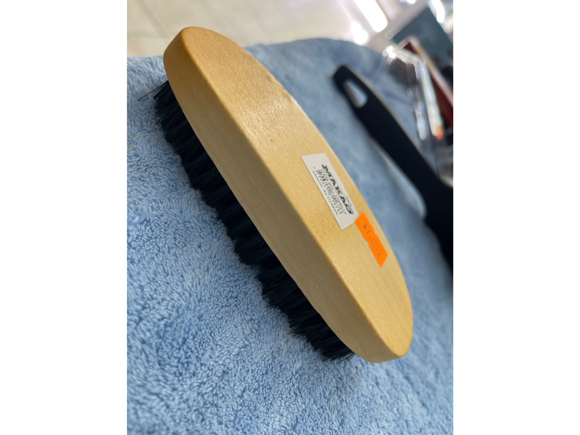 Cepillo de pelo de caballo para tapizado y techo