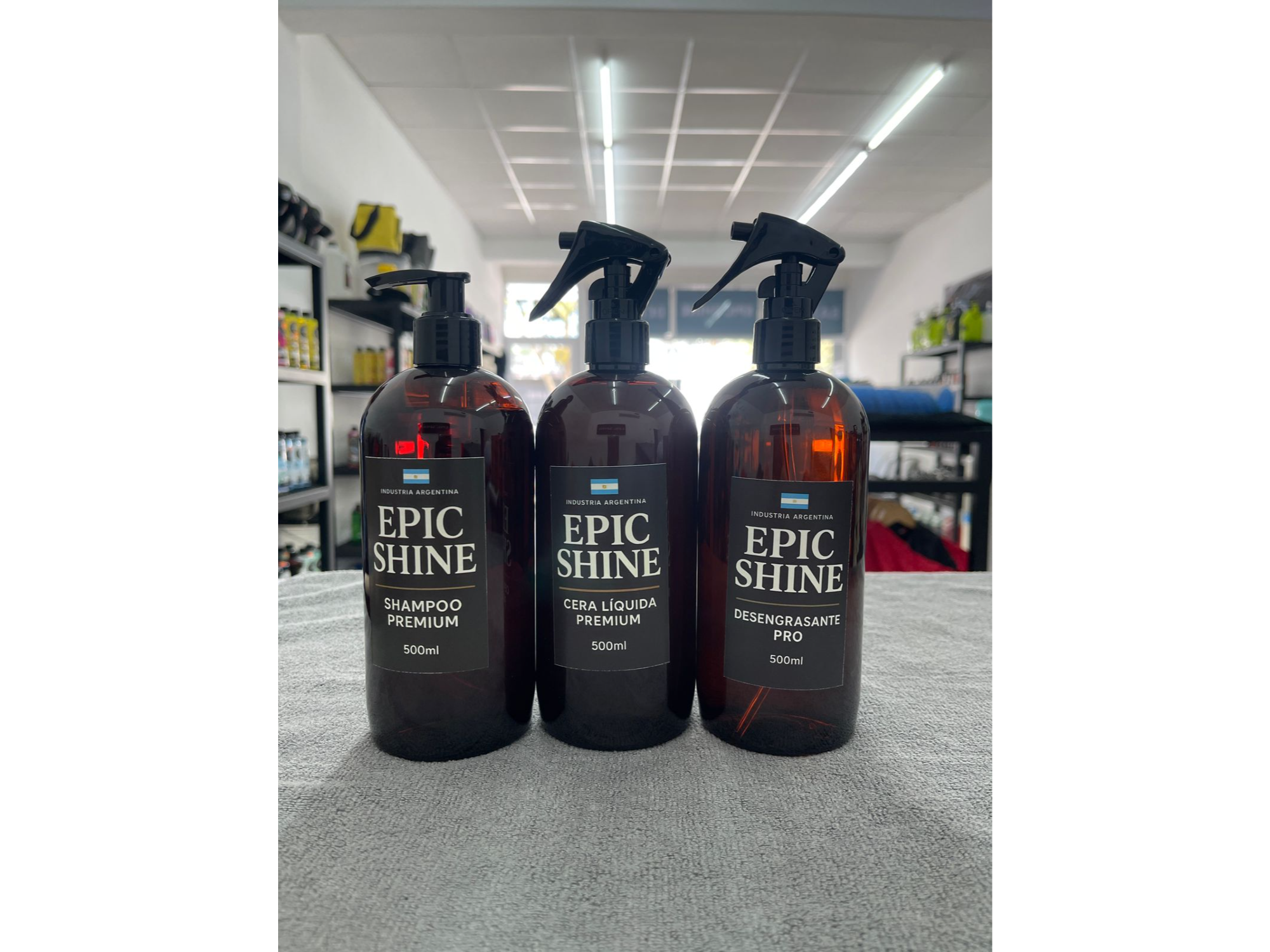 KIT X3 PRODUCTOS DE EPIC SHINE