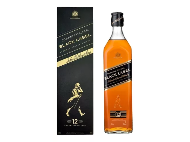 MEDIDA DE WHISKY BLACK LABEL