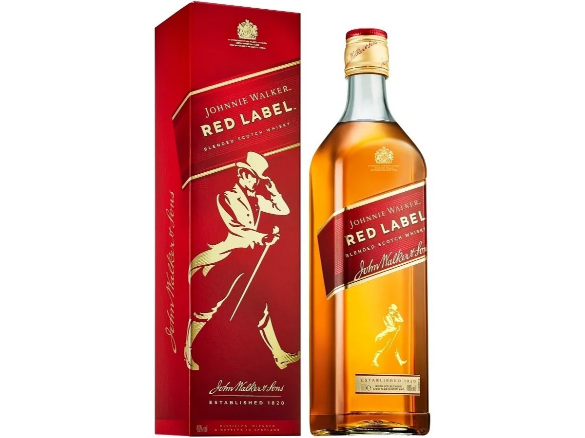 MEDIDA DE WHISKY RED LABEL