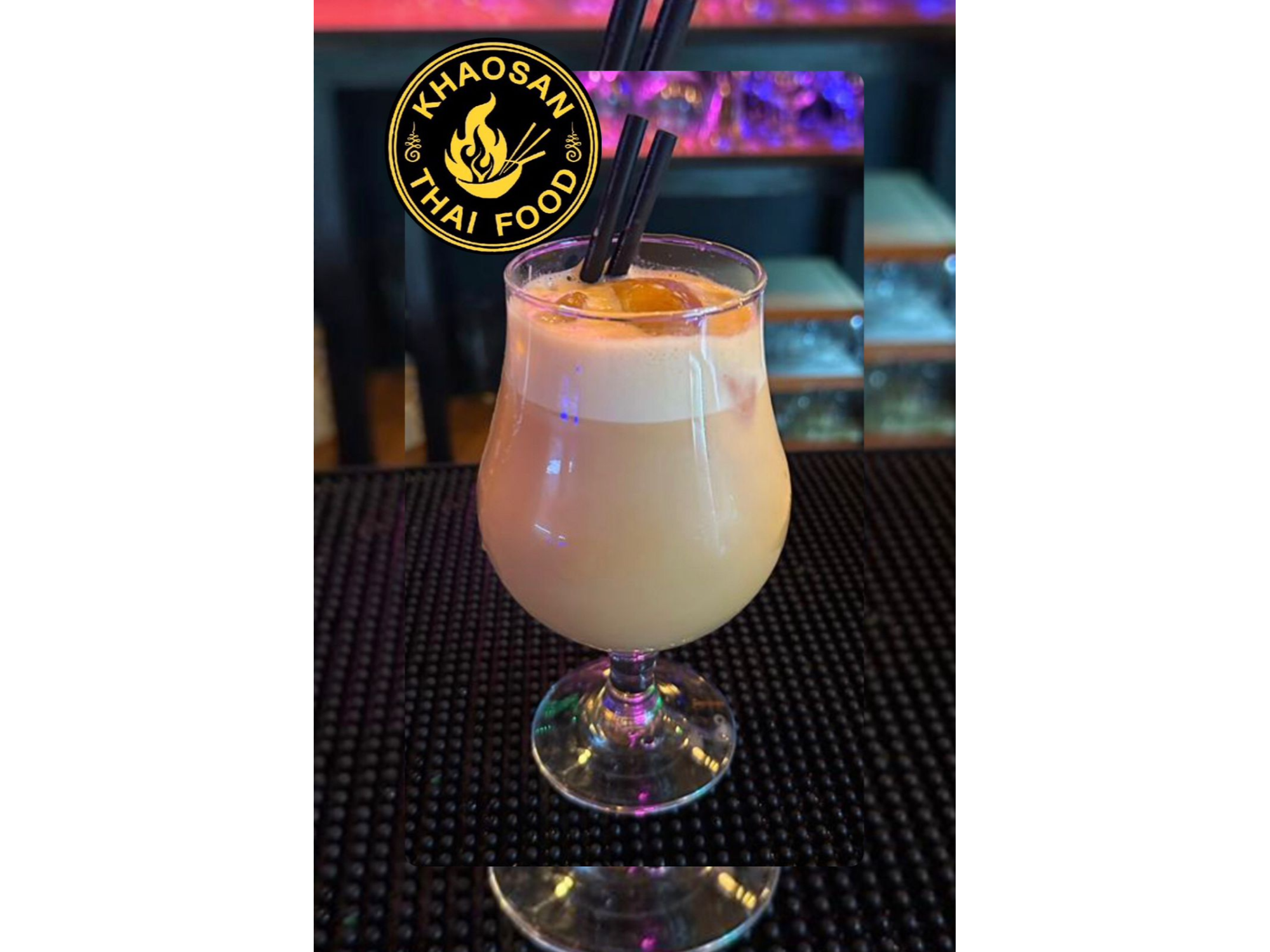 THAI TEA CON LECHE CONDENSADA (CHA YEN)