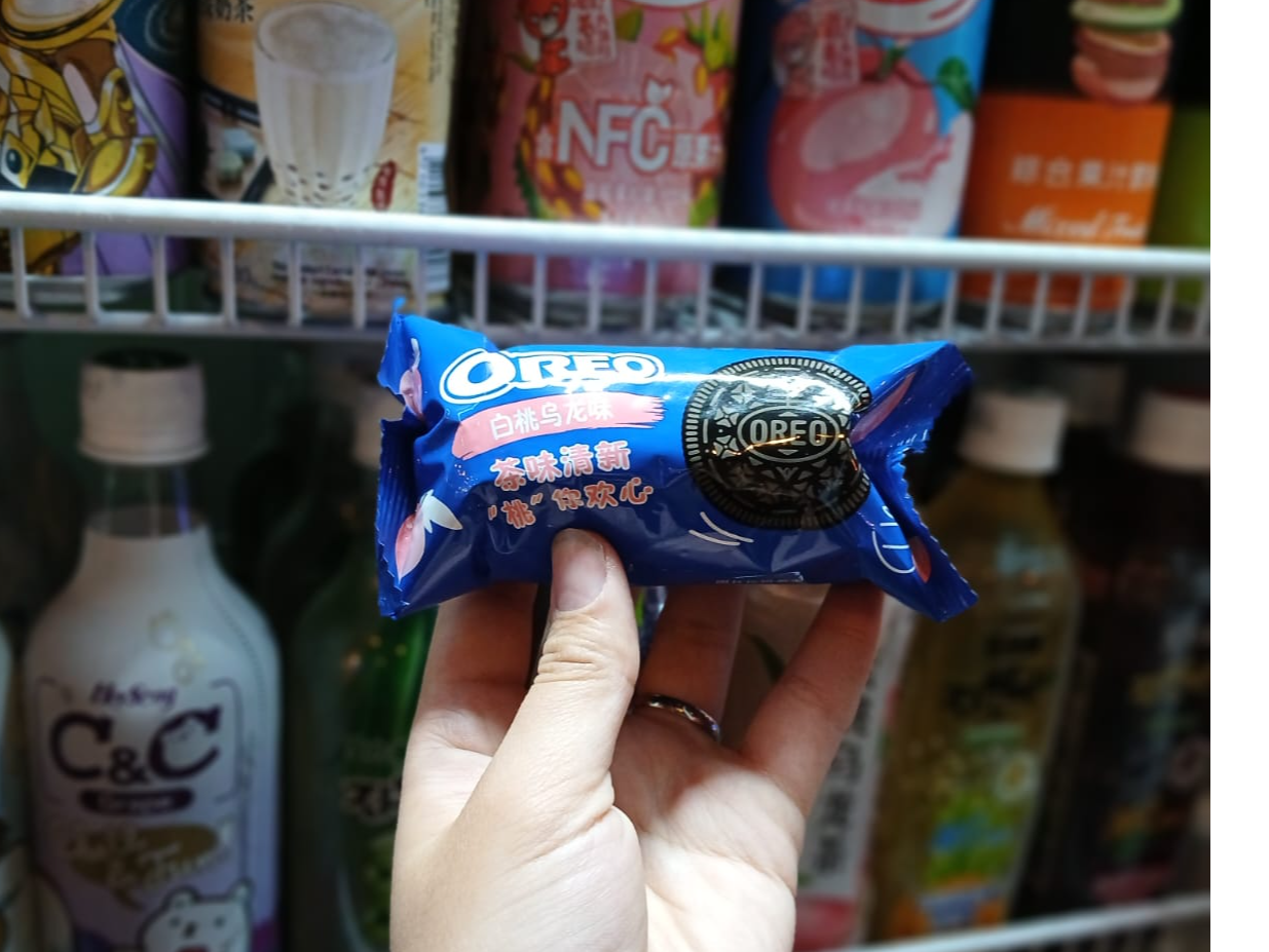 PAQUETE OREO SABOR DURAZNO