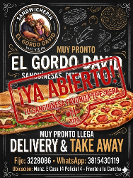 Logo Sandwicheria el gordo david