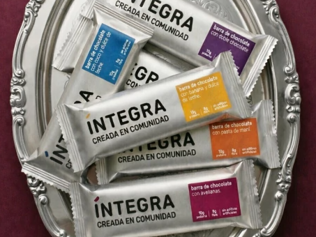 BARRAS PROTEICAS DE CHOCOLATE INTEGRA