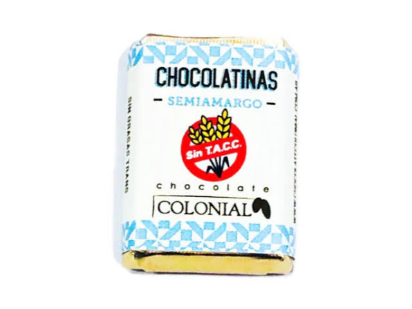 CHOCOLATINAS EL COLONIAL SEMIAMARGO