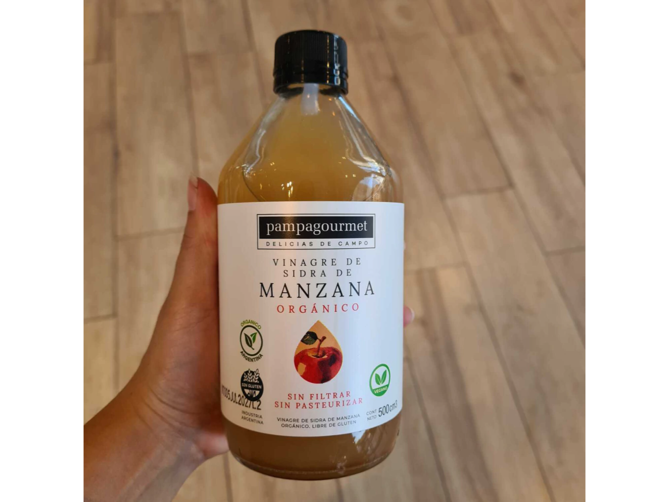 VINAGRE DE SIDRA DE MANZANA PAMPAGORUMET