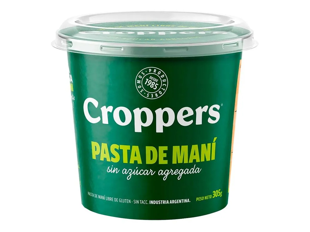 CROPPER PASTA DE MANI