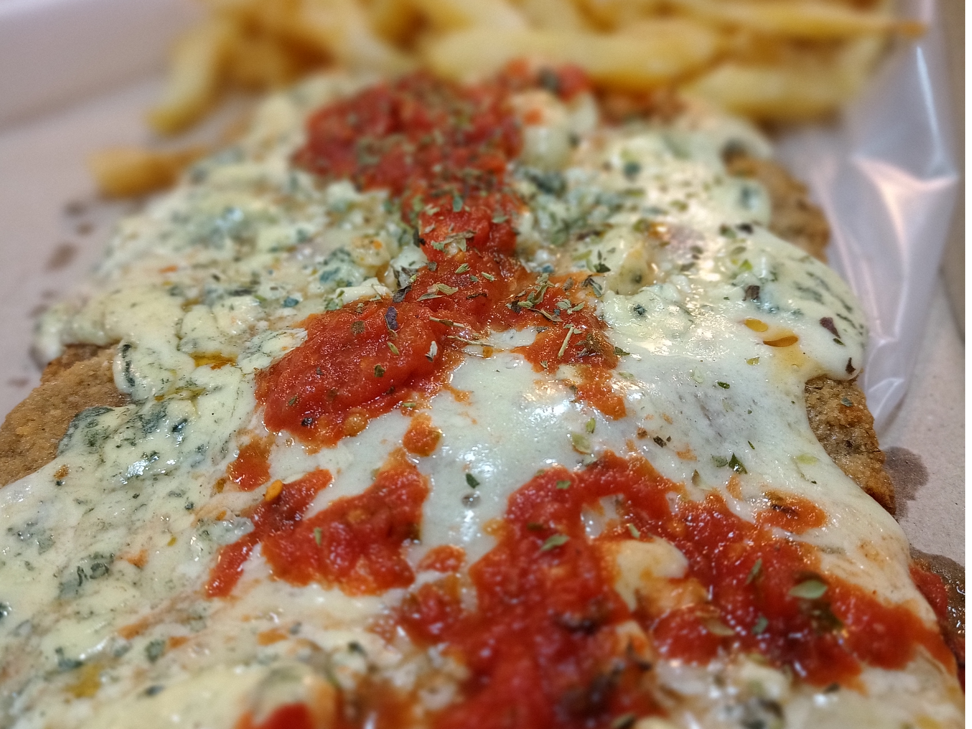 Milanesa al Roquefor