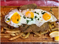 Milanesa a Caballo