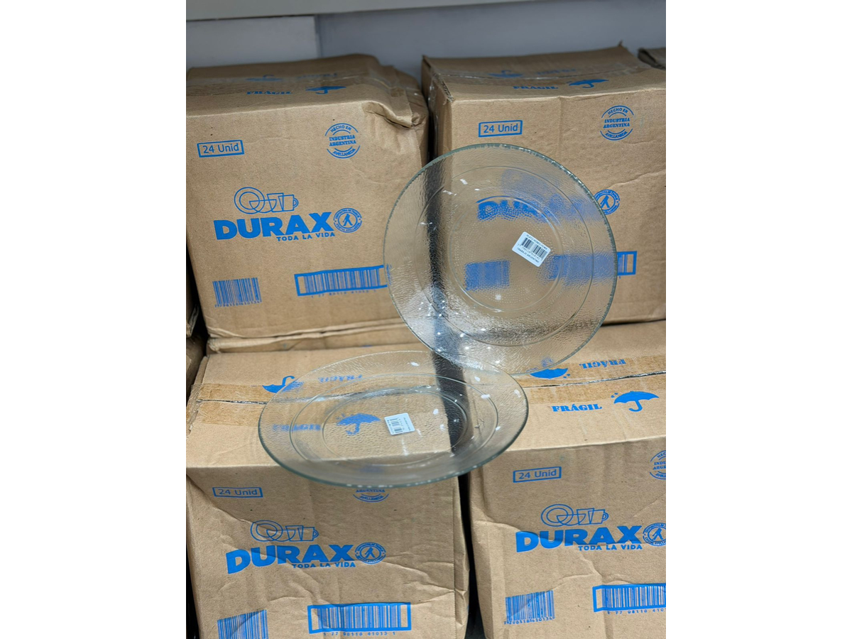 PLATO PLAYO FENIX POR BULTO X24 UNIDADES DURAX