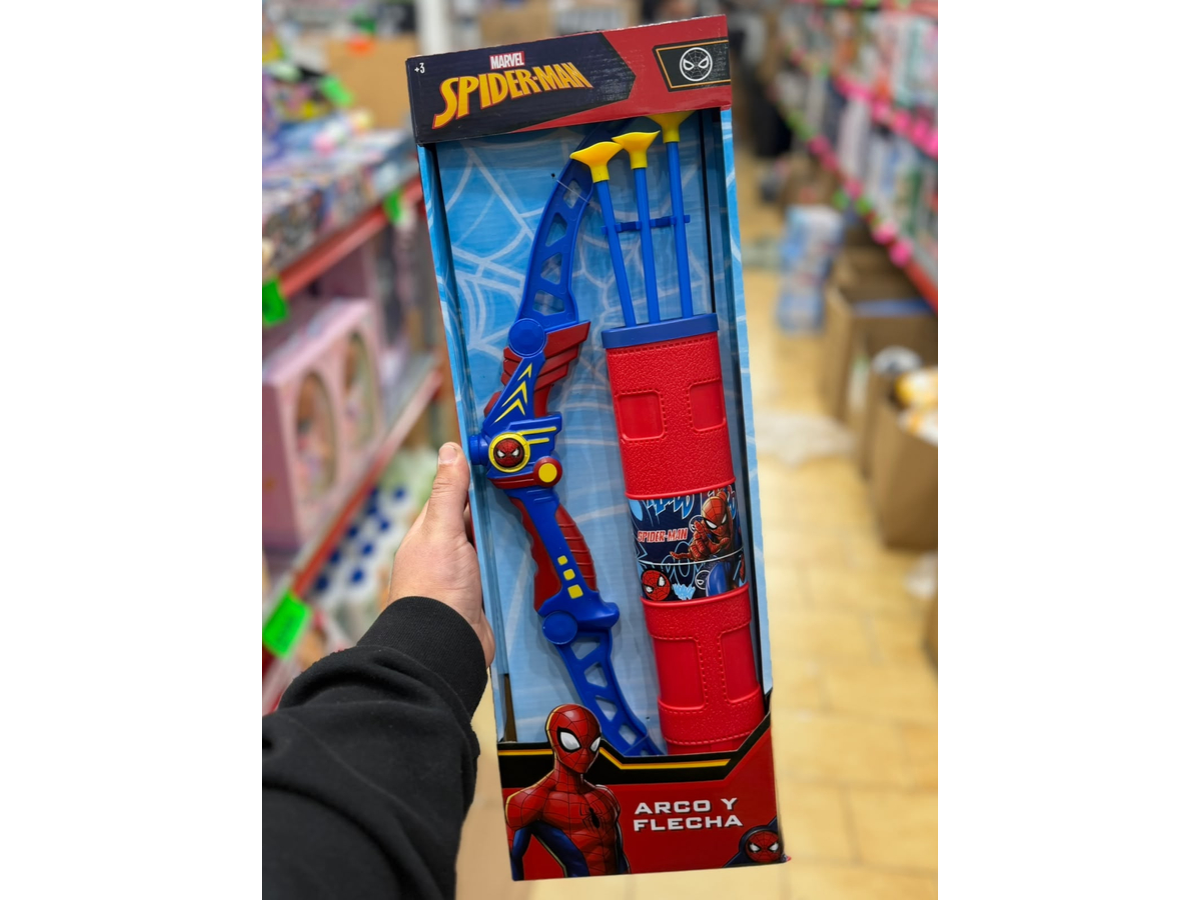 ARCO Y FLECHA SPIDERMAN