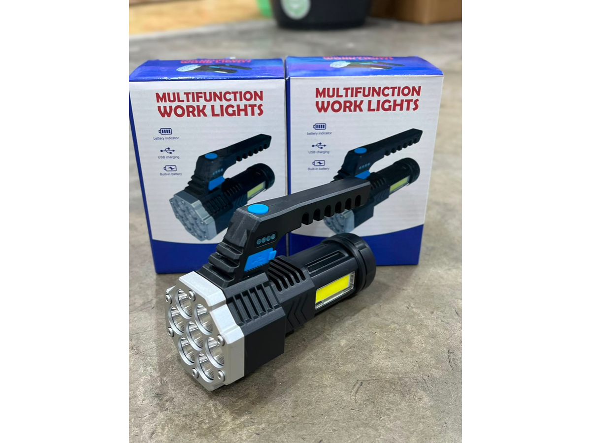 LINTERNA MULTIFUNCION RECARGABLE